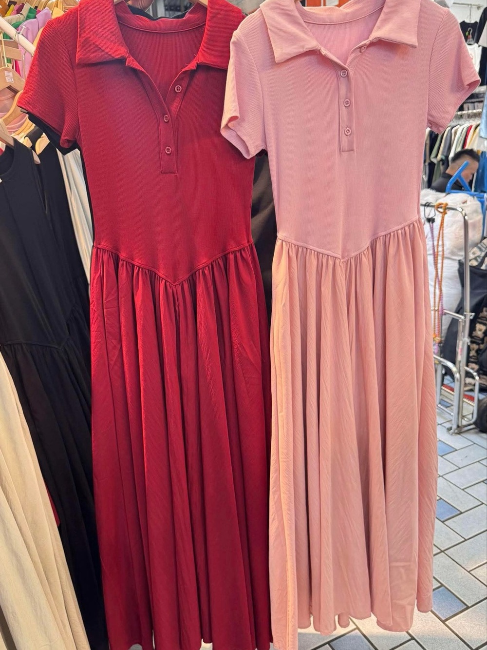 Sleeveless Zip-Front Midi Dress in Multiple Colors - Picture 6 of 8
